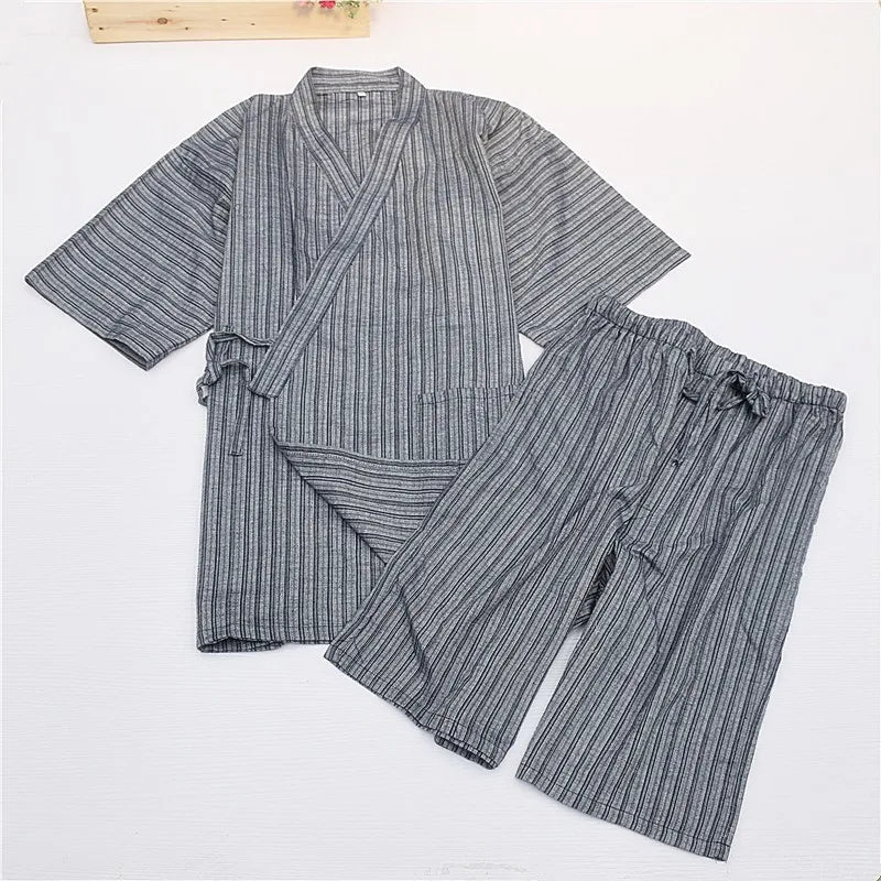 Jinbei Homme Rayé 