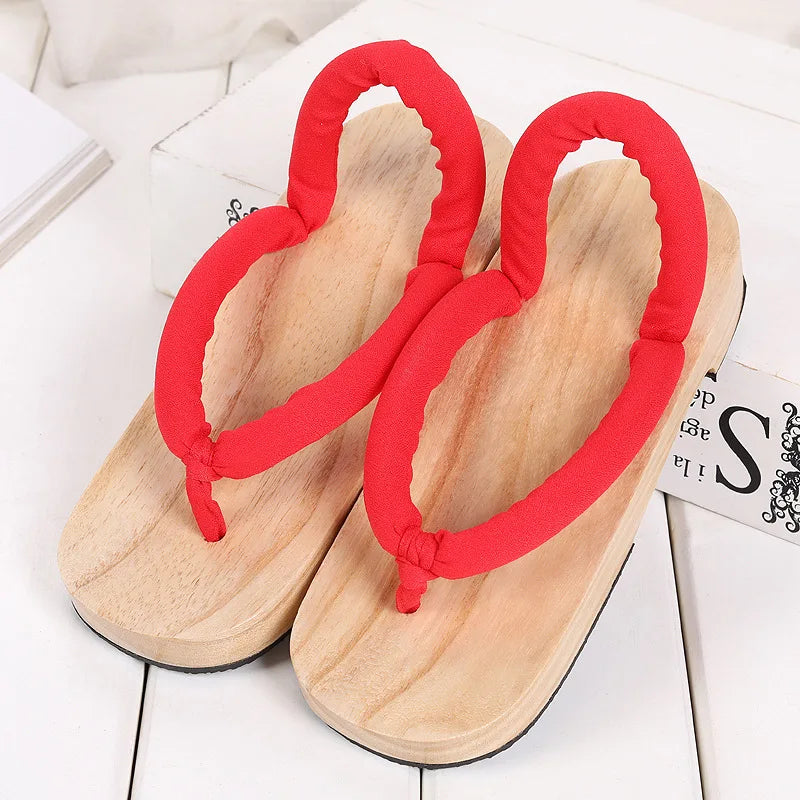 Geta Japonaise Design rouge