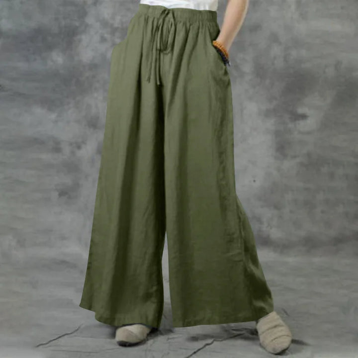 Pantalon Décontractée pour Femme vert