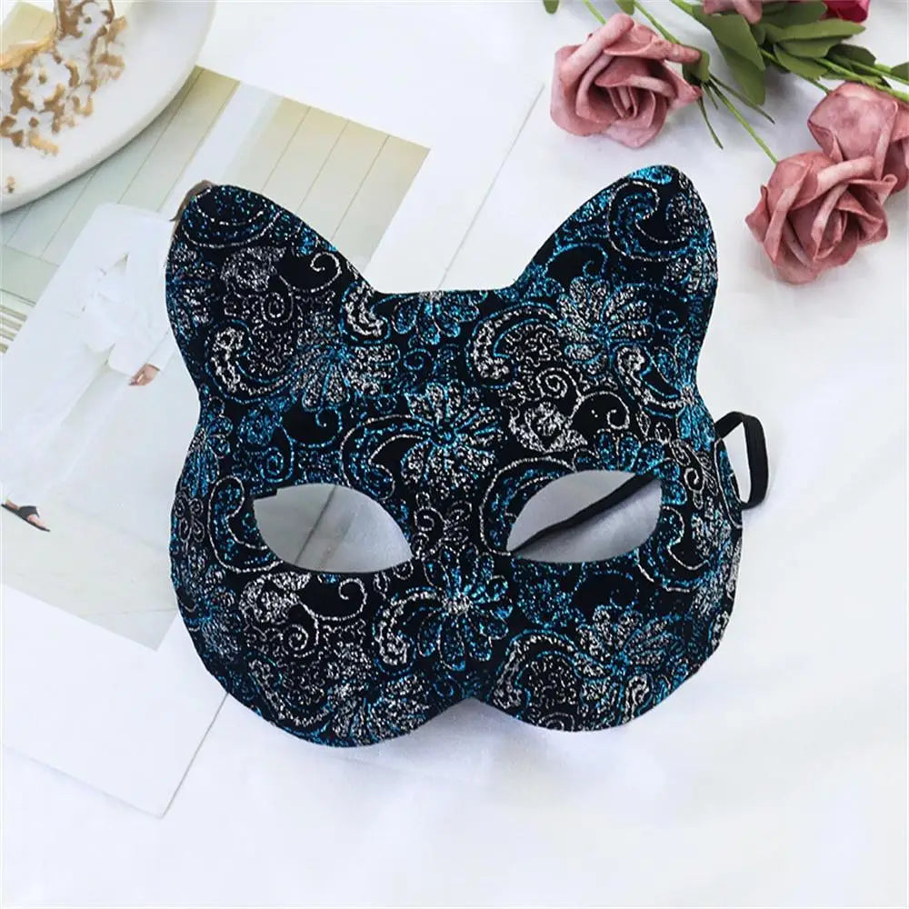 Masque Japonais à Paillettes