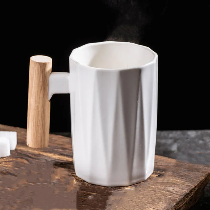 Mug Japonais Épuré Blanc