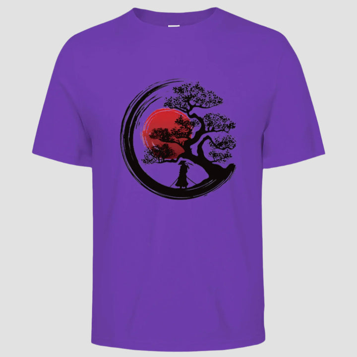 T-shirt Japonais d’Eté Violet