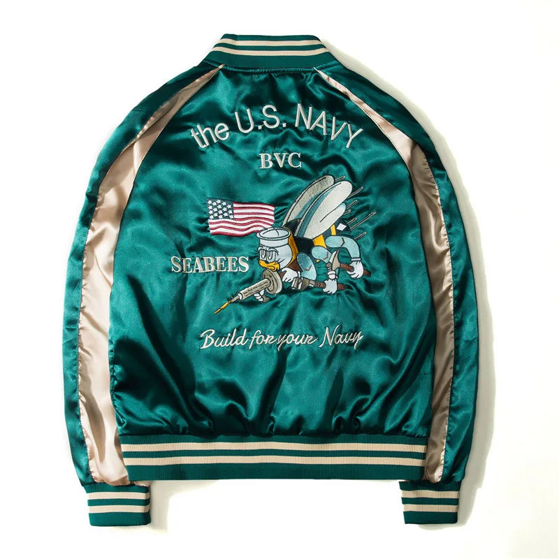 Bomber Femme Imprimé Japonais Éclatant