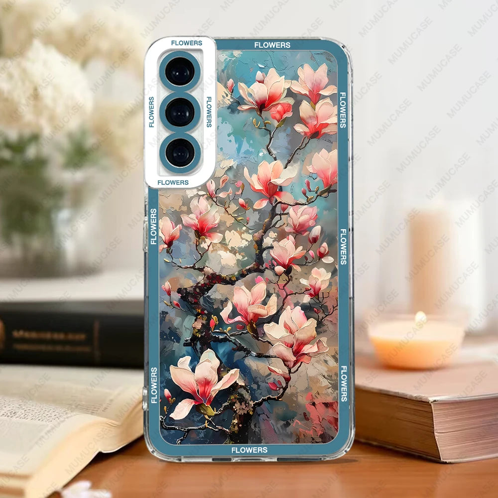 Coque de Téléphone Japonaise Fleurs de Cerisier