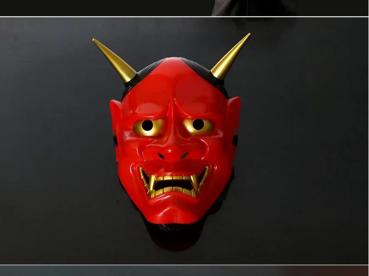 Masque Japonais Rouge démon Oni