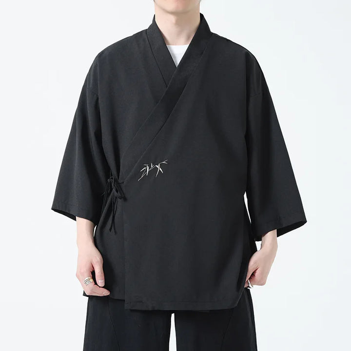 Veste Kimono Homme Traditionnelle Brodée de qualité