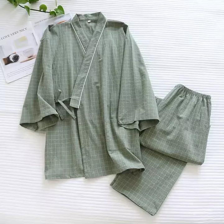 Jinbei Homme Fluide Vert