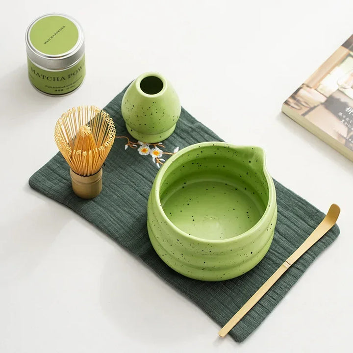 Kit Matcha Cérémonie et Tradition 5 ustensiles