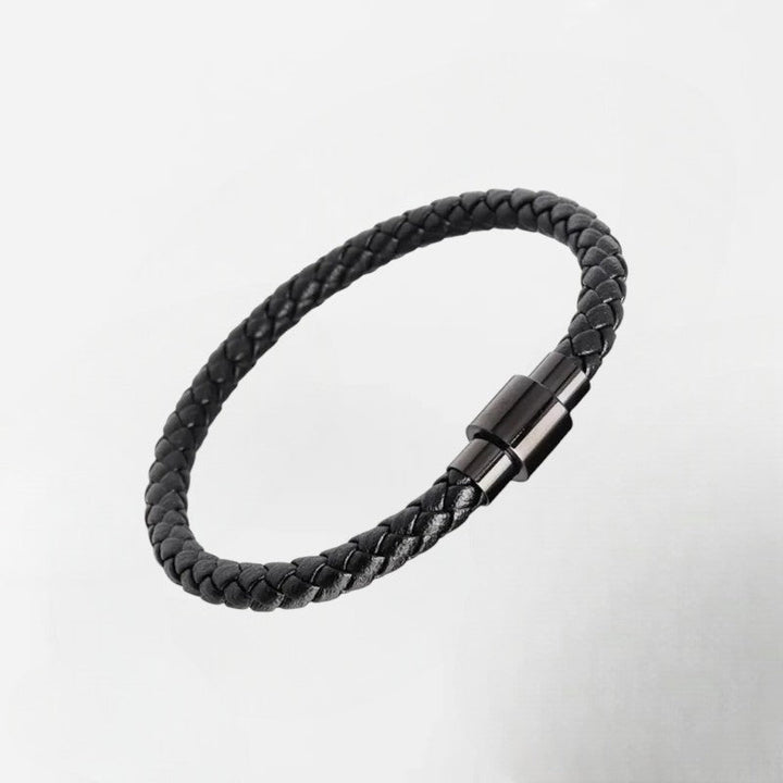 Japanese braided leather bracelet
