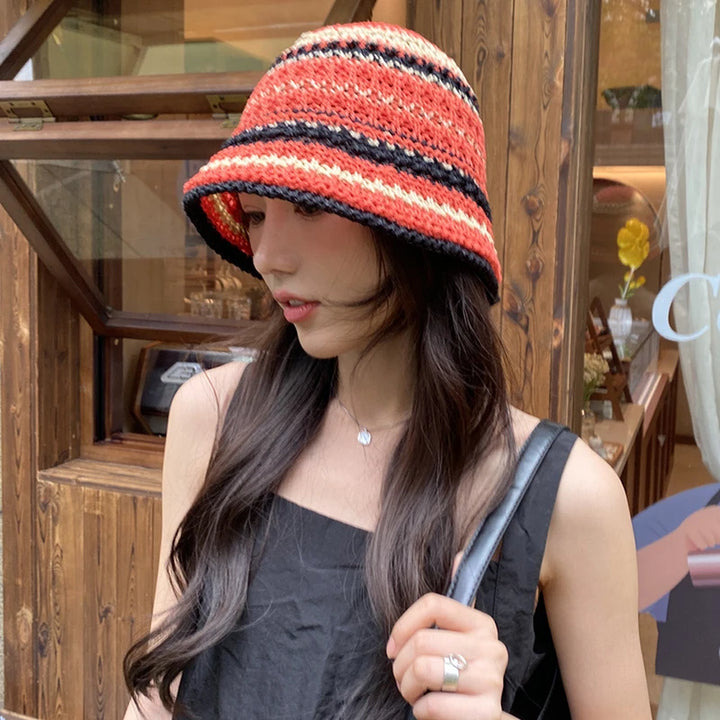 Chapeau japonais tissé femme