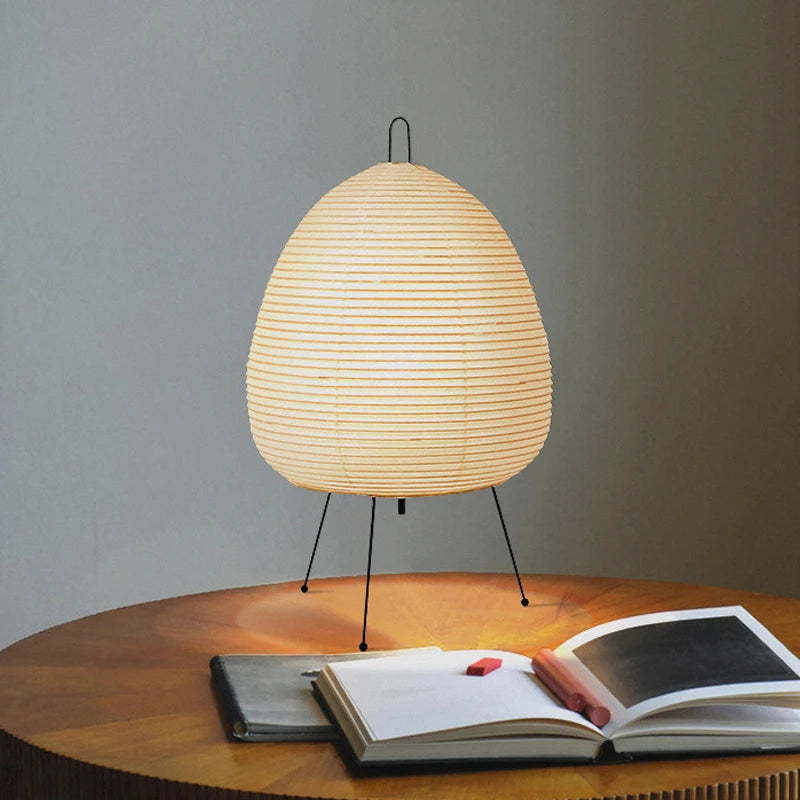 Lampe Design Japonaise en papier de riz