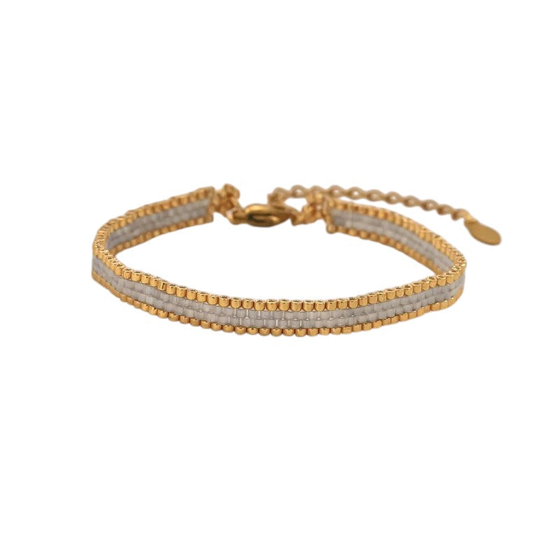 Bracelet Miyuki Tissés Multicouches