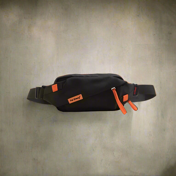 Sac de Poitrine Japonais Pratique Noir