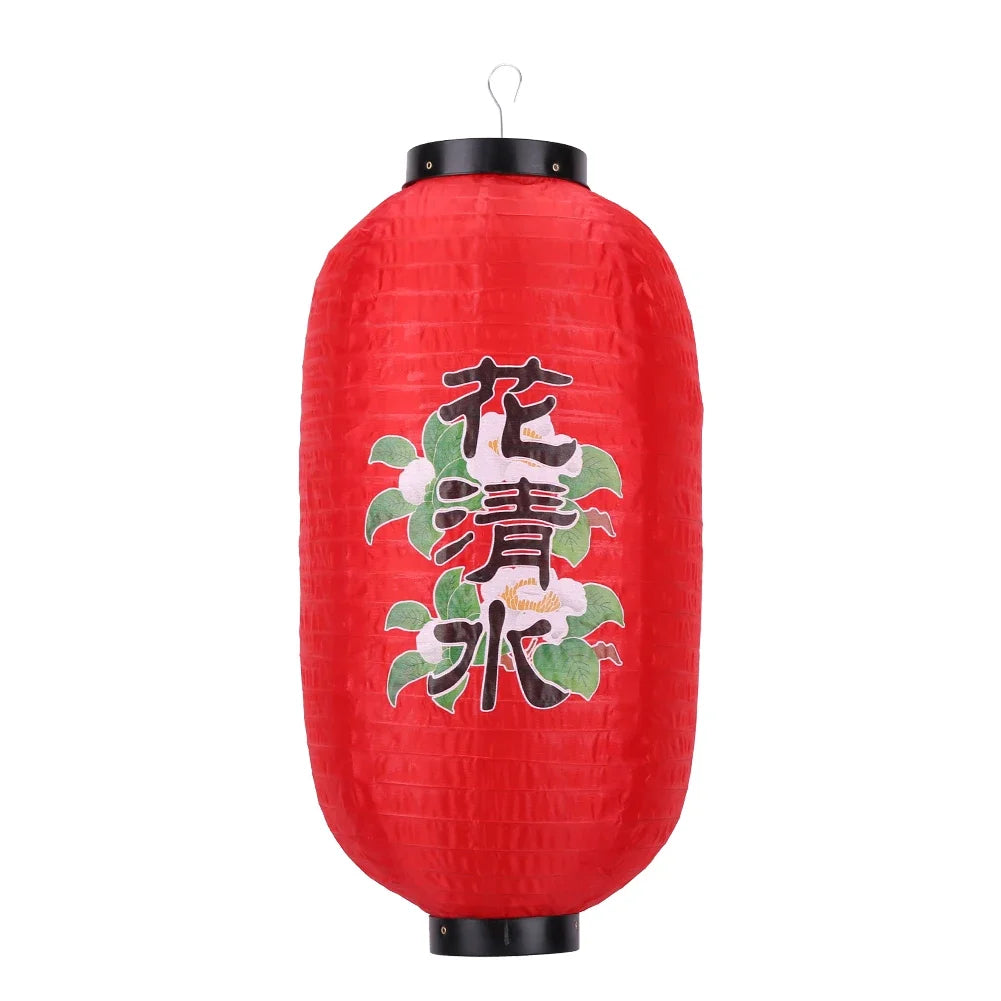 Lanterne japonaise décorative rouge