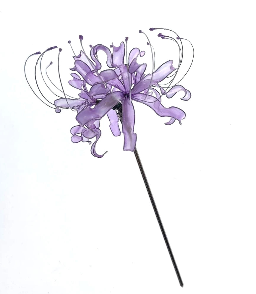 Épingle Kanzashi Fleur Lycoris Japonais