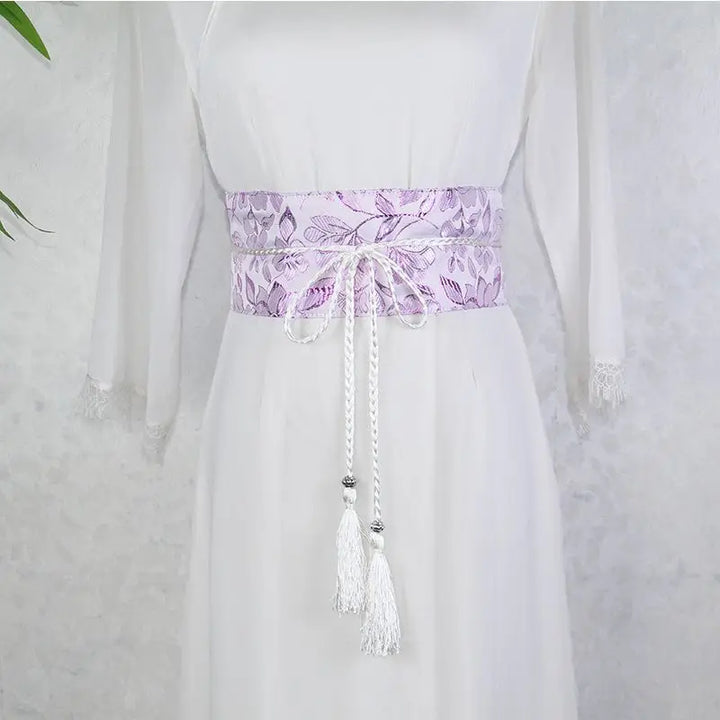 Ceinture japonaise à feuillages