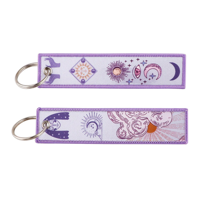 Porte-clef Japonais de Chance violet