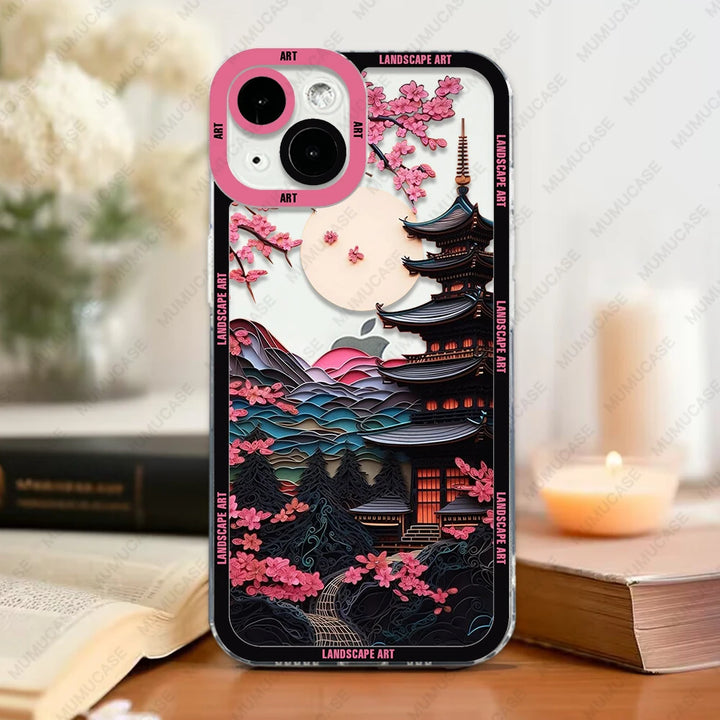 Coque de Téléphone Paysage Japonais