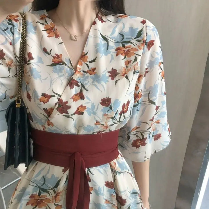 Robe Style Japonais légère