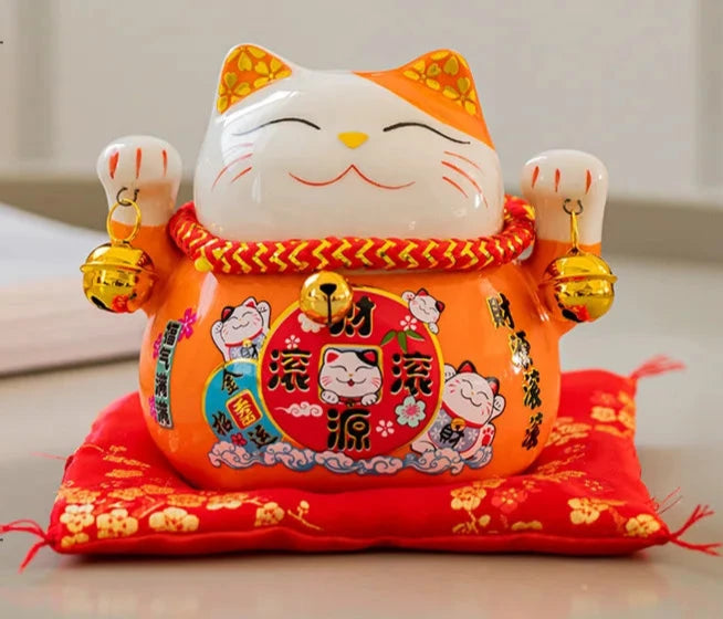 Porte bonheur maneki neko