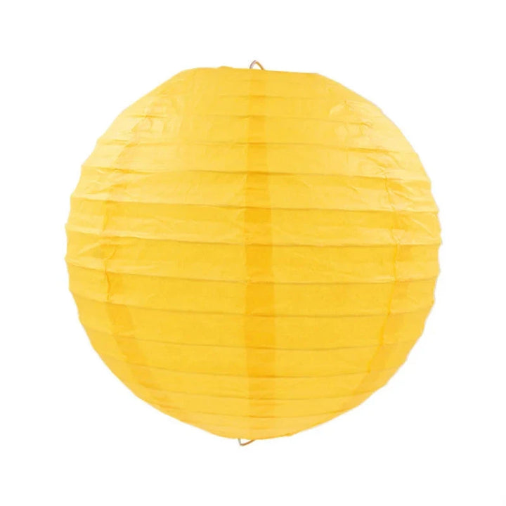 Boule Japonaise en papier Jaune