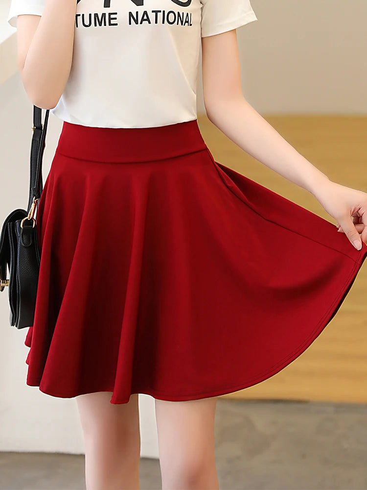 Jupe Japonaise Patineuse Grenat