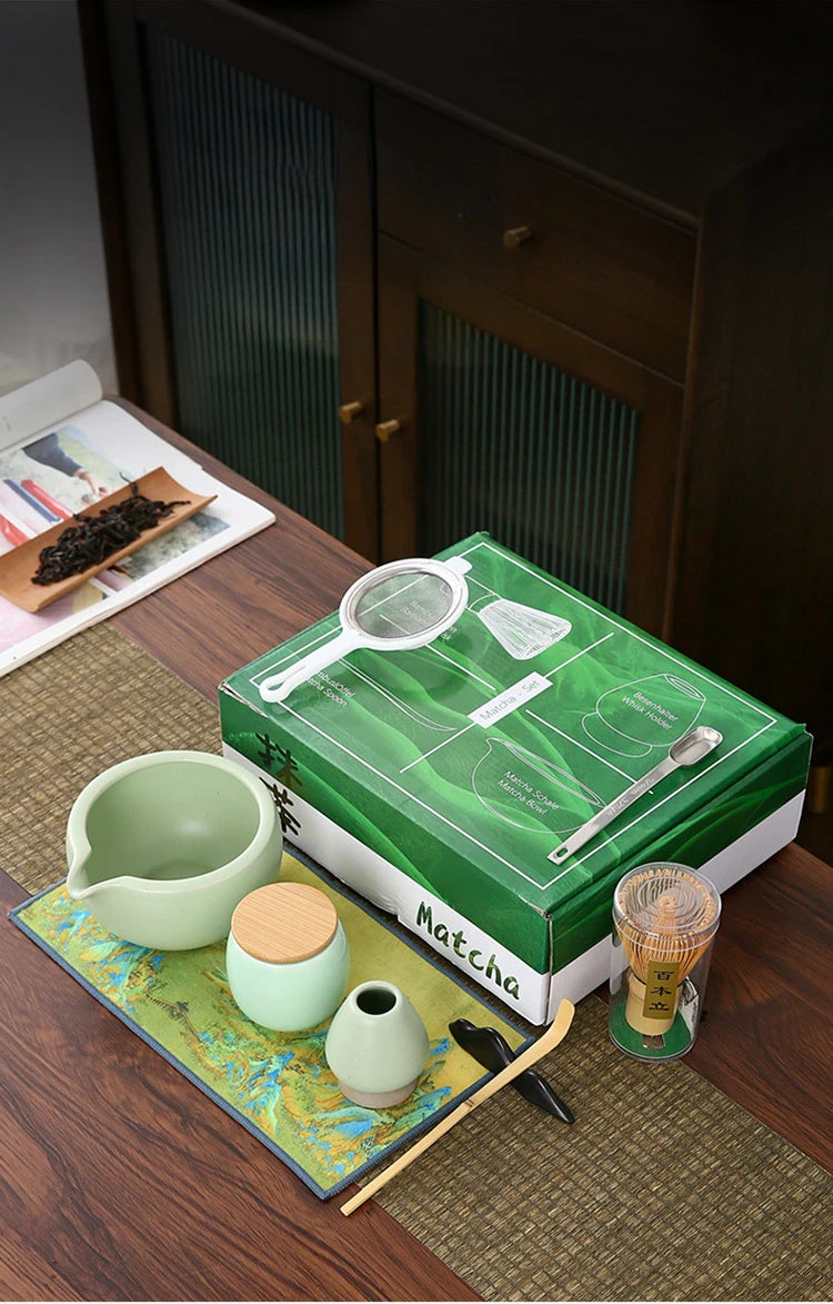 Kit Matcha Art du Japon 9 ustensiles