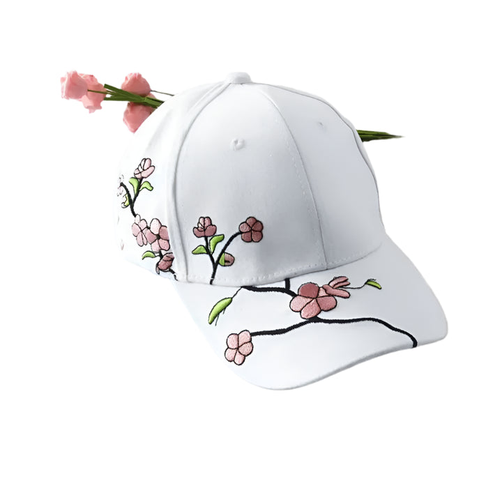 Casquette Japon À Motifs Fleurs