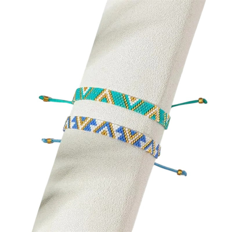 Bracelets Miyuki Tissé artificiel astique