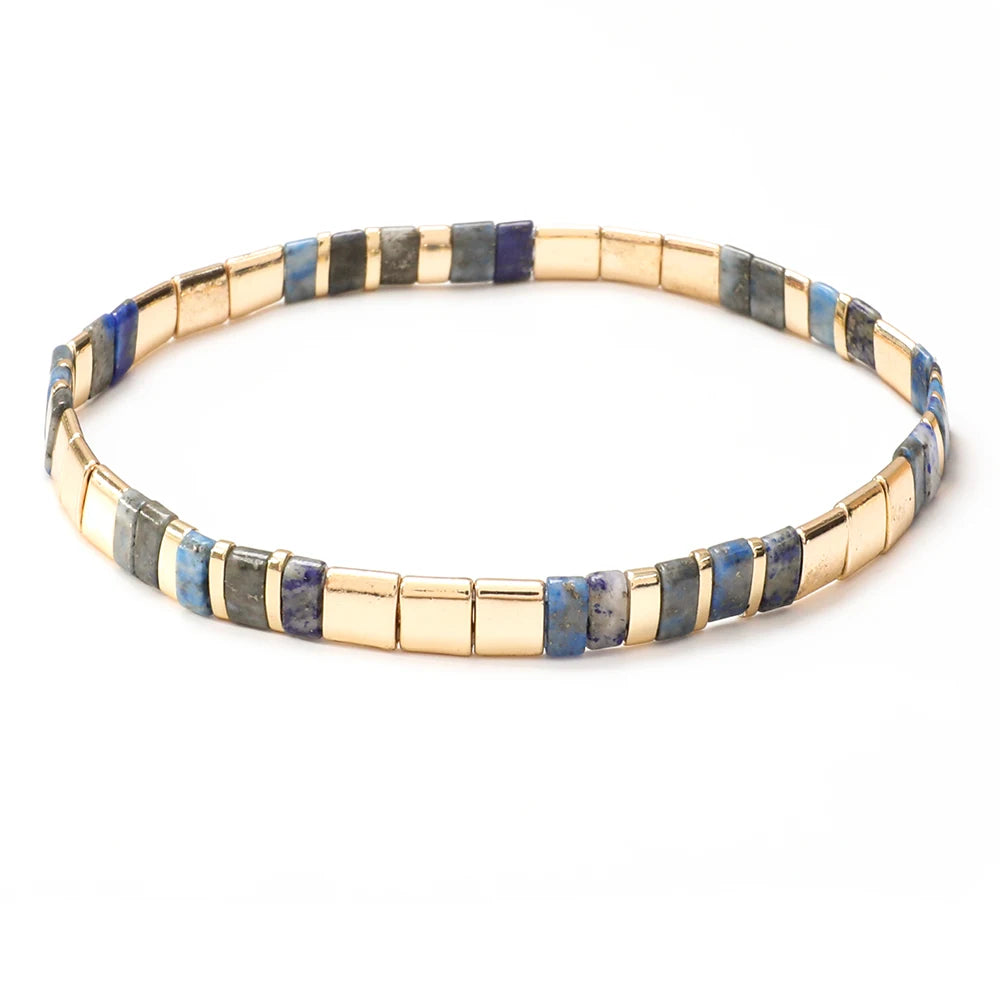 Bracelet Miyuki Tila Artisanal