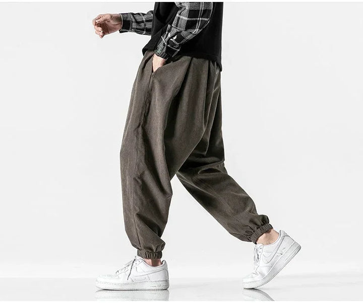 Pantalon Japonais Sarouel Style Urbain Moderne