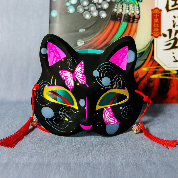 Masque Carnaval Japonais coloré