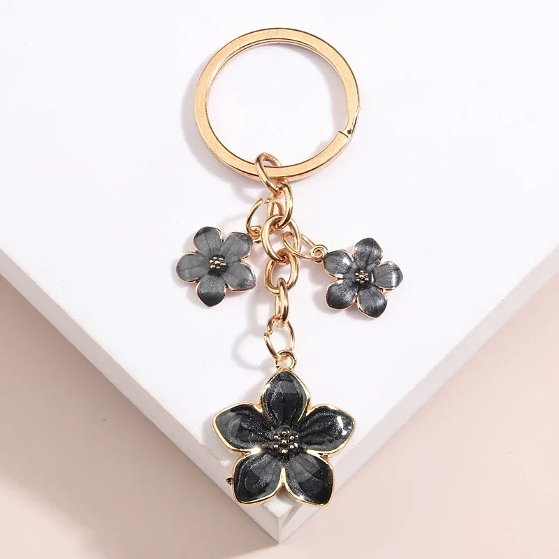 Porte-clés Japonais Sakura Noir