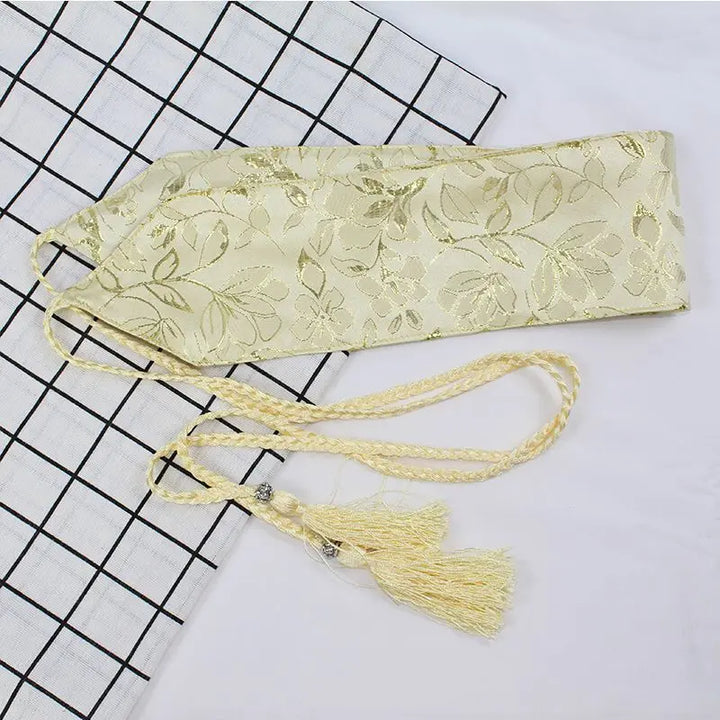 Ceinture japonaise à feuillages