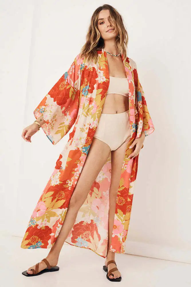 Kimono de Plage Estival 