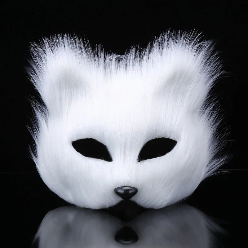 Japanische Fuchspelzmaske