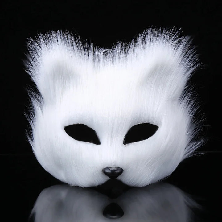 Japanische Fuchspelzmaske