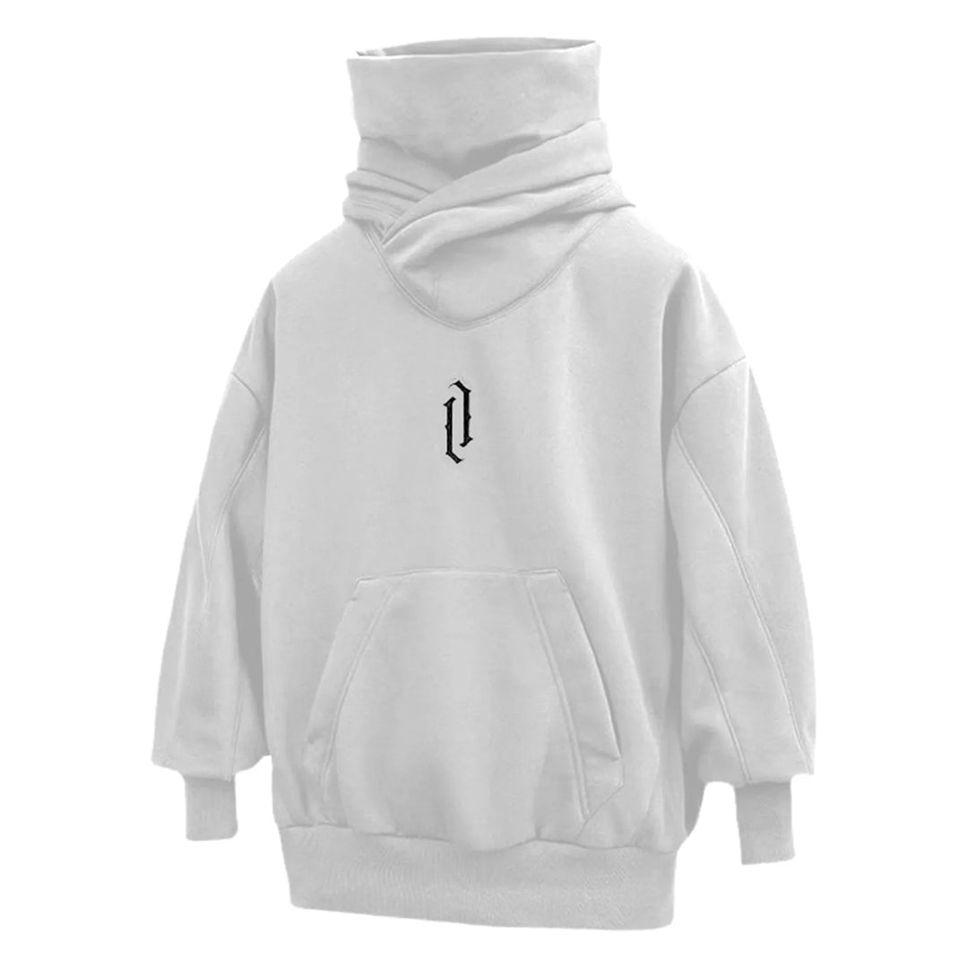 Sweat Japonais à Poche blanc