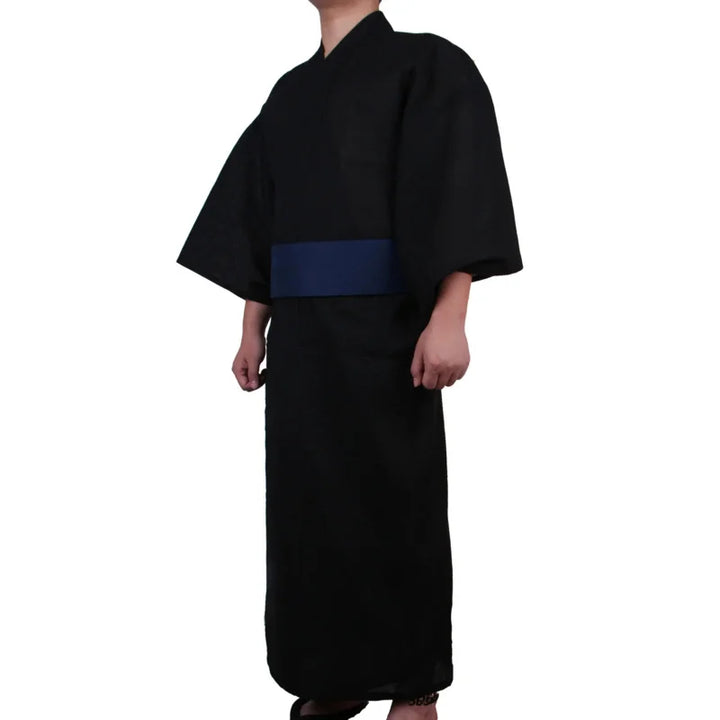 Kimono Homme Noir Epuré