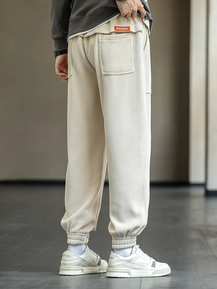 Pantalon Streetwear en Velours Côtelé coton