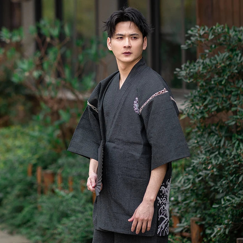 Jinbei Kanagawa Homme Traditionnel