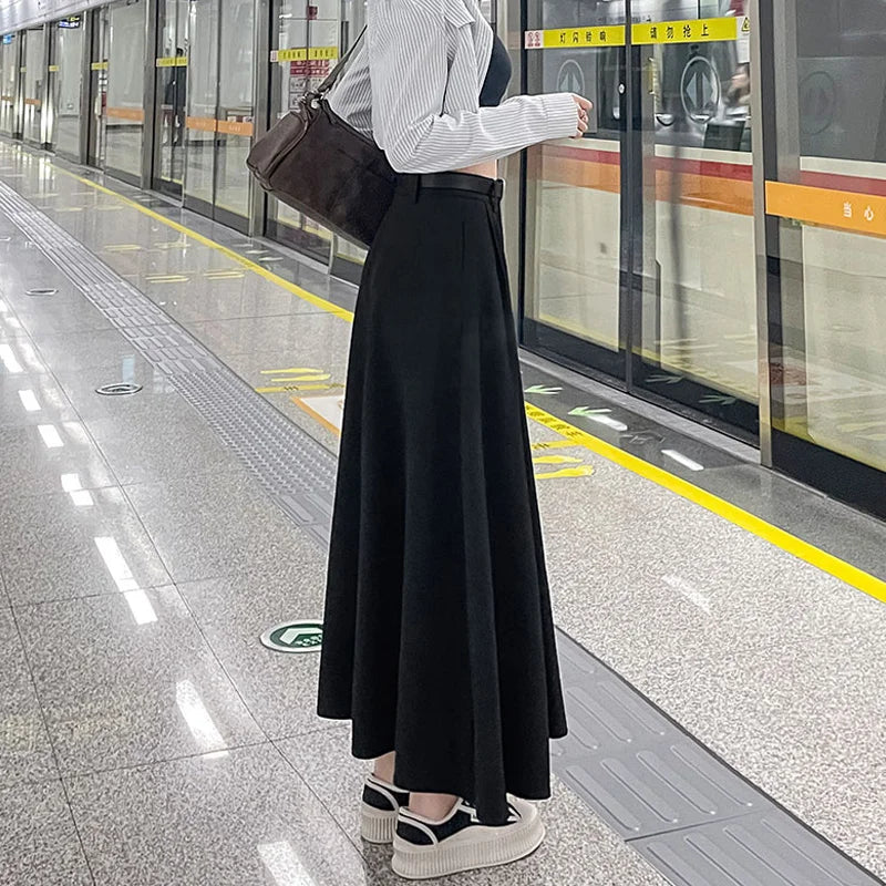 Jupe Mi-longue Classique Japonaise