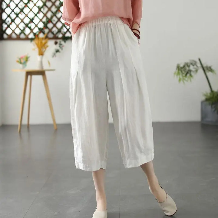 Pantalon Japonais en Toile Femme Traditionnel