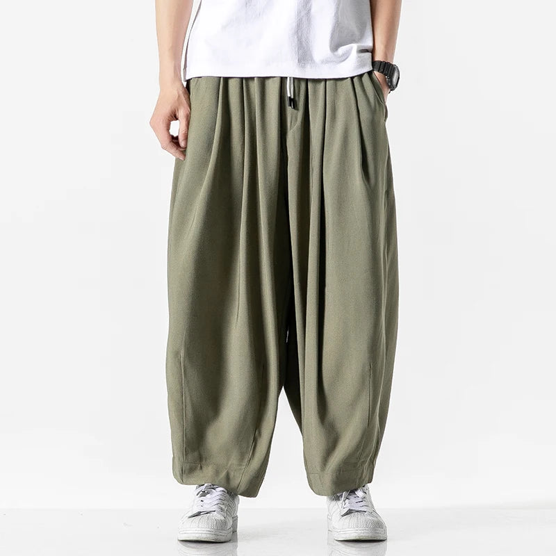 Pantalon Décontracté Japonais Homme