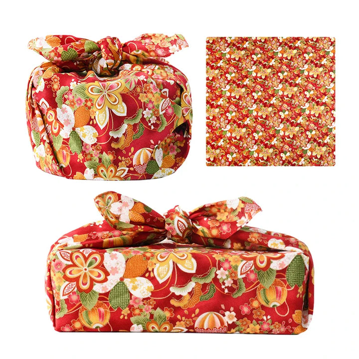 Furoshiki Japonais aux Couleurs Vives