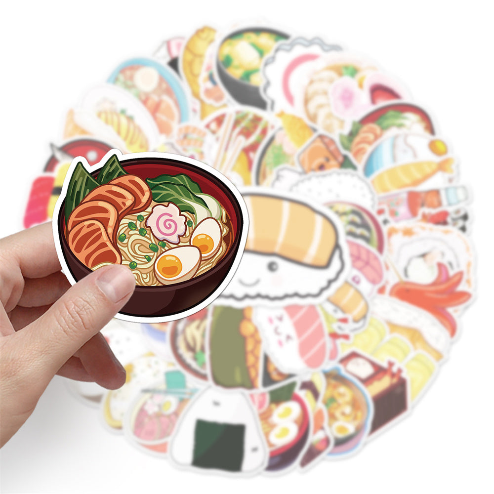 Stickers repas japonais