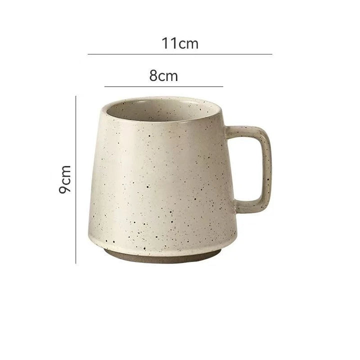 Mug Japonais Vintage Design Beige