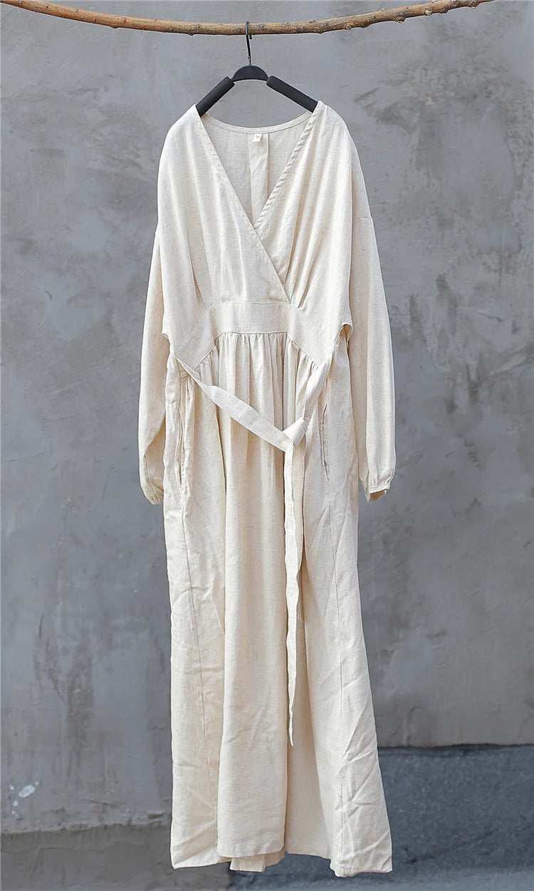 Robe Ample Japonaise blanc