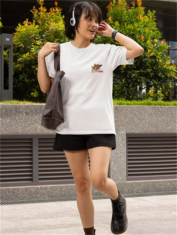 T-shirt japonais Koi streetwear