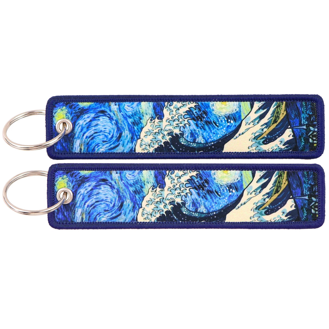 Porte-clef Japonais Original bleu